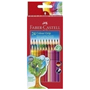 FABER-CASTELL LAPICES ACUARELABLES COLOUR GRIP 24-PACK 112424